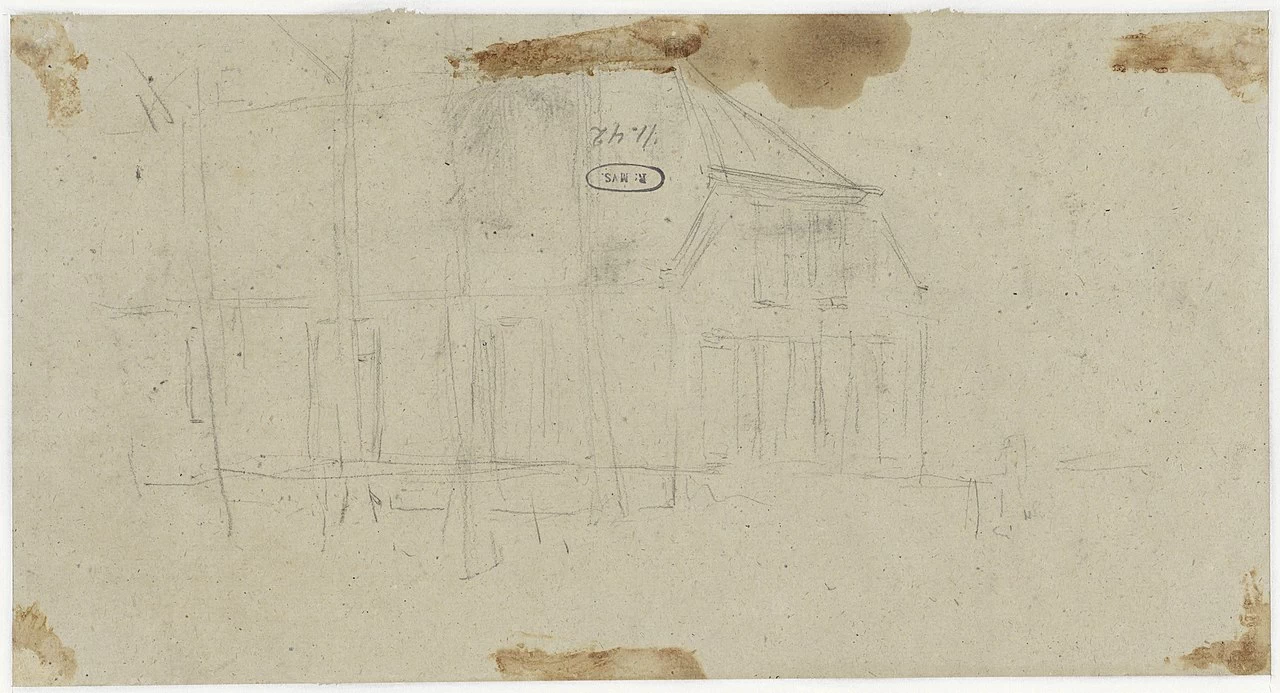 Schizzo di una casa - Rijksmuseum Amsterdam
